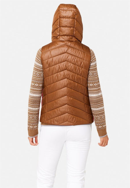 Krimson Klover - Vesta Reversible Vest Weste Damen - pecan - KK-F24104-212-XS - Sportbrands24