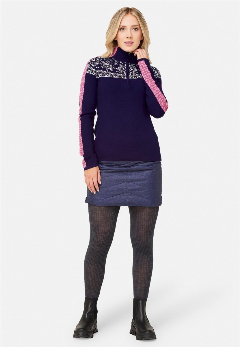 Krimson Klover - Glide Skirt Rock Damen - denim - KK-F24105-480-XS - Sportbrands24