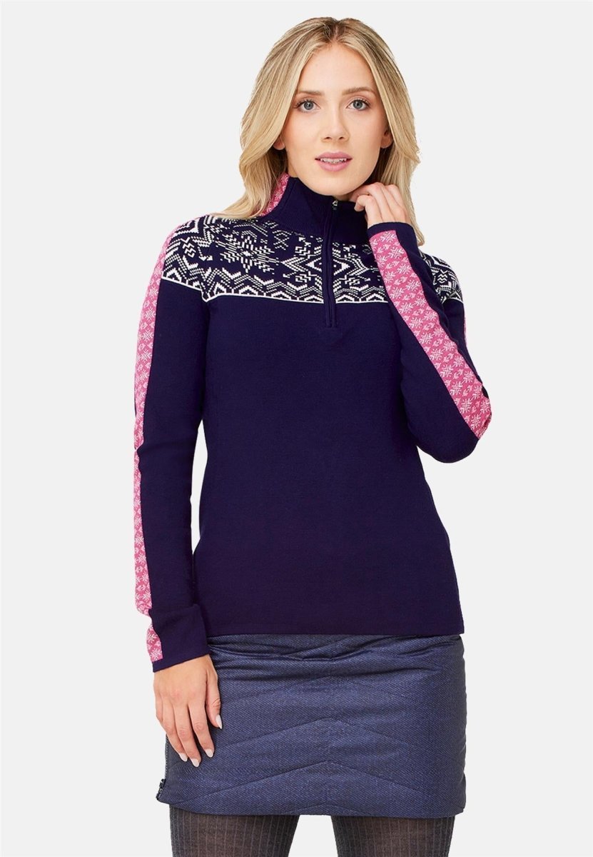 Krimson Klover - Glide Skirt Rock Damen - denim - KK-F24105-480-XL - Sportbrands24