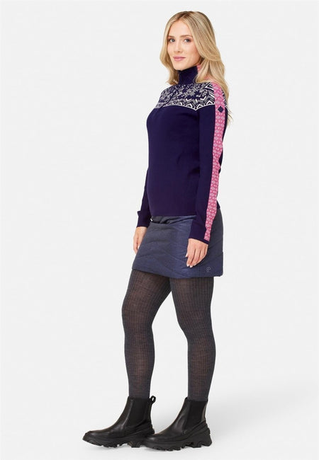 Krimson Klover - Glide Skirt Rock Damen - denim - KK-F24105-480-XS - Sportbrands24