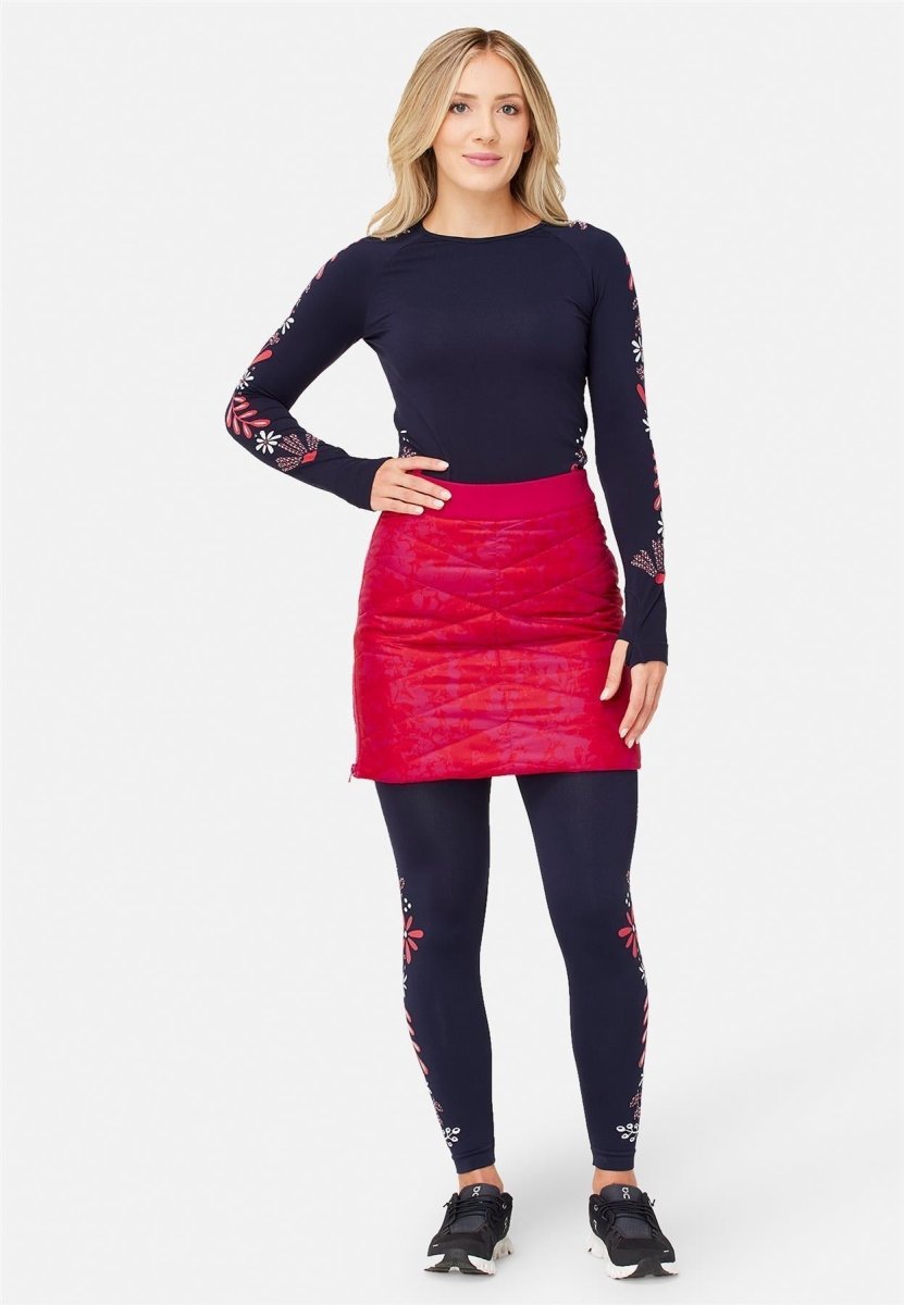 Krimson Klover - Glide Skirt Rock Damen - bloom - KK-F24105-698-XS - Sportbrands24