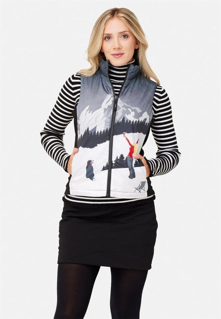 Krimson Klover - Sela Vest Weste Damen - black - KK-F24116-001-XS - Sportbrands24