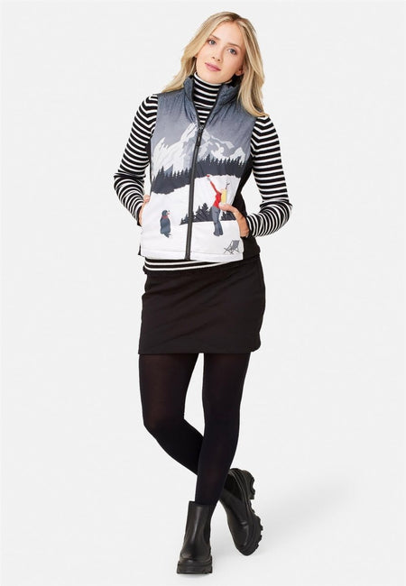 Krimson Klover - Sela Vest Weste Damen - black - KK-F24116-001-XS - Sportbrands24