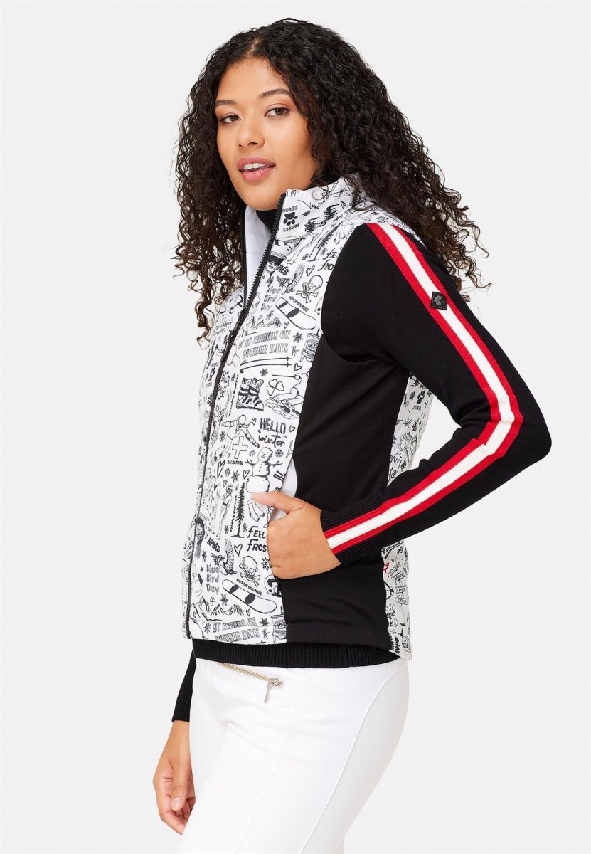 Krimson Klover - Sela Vest Weste Damen - snow - KK-F24116-101-XS - Sportbrands24