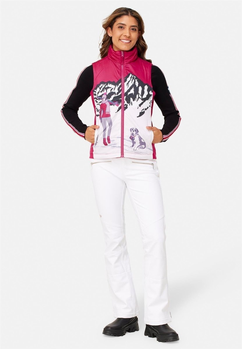 Krimson Klover - Sela Vest Weste Damen - bloom - KK-F24116-698-XS - Sportbrands24