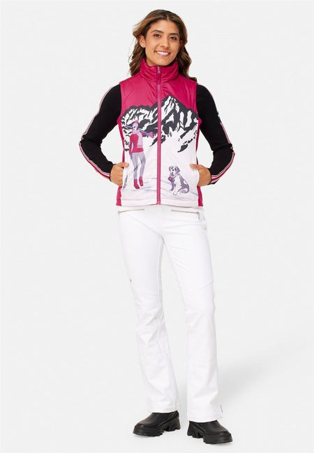 Krimson Klover - Sela Vest Weste Damen - bloom - KK-F24116-698-XS - Sportbrands24