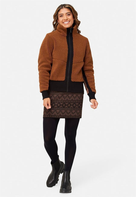 Krimson Klover - Stevie Jacket Fleecejacke Damen - pecan - KK-F24204-212-XS - Sportbrands24