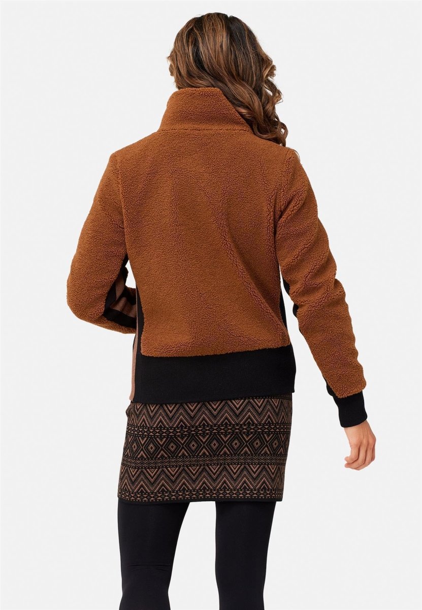 Krimson Klover - Stevie Jacket Fleecejacke Damen - pecan - KK-F24204-212-XS - Sportbrands24