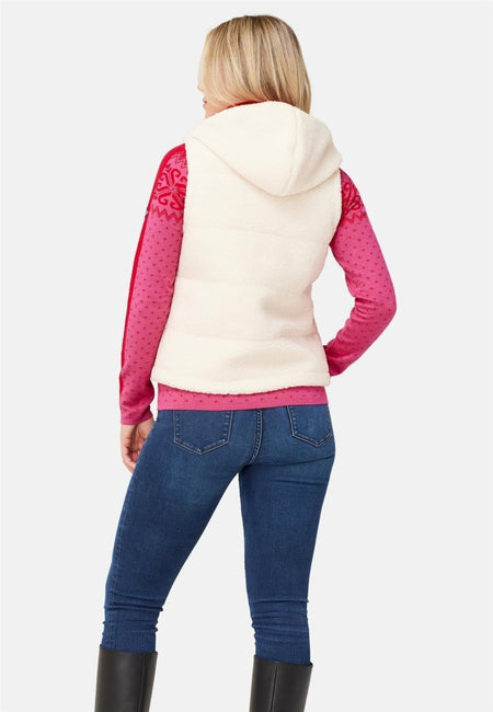 Krimson Klover - Bella Hoody Vest Weste Damen - natural - KK-F24208-115-XS - Sportbrands24