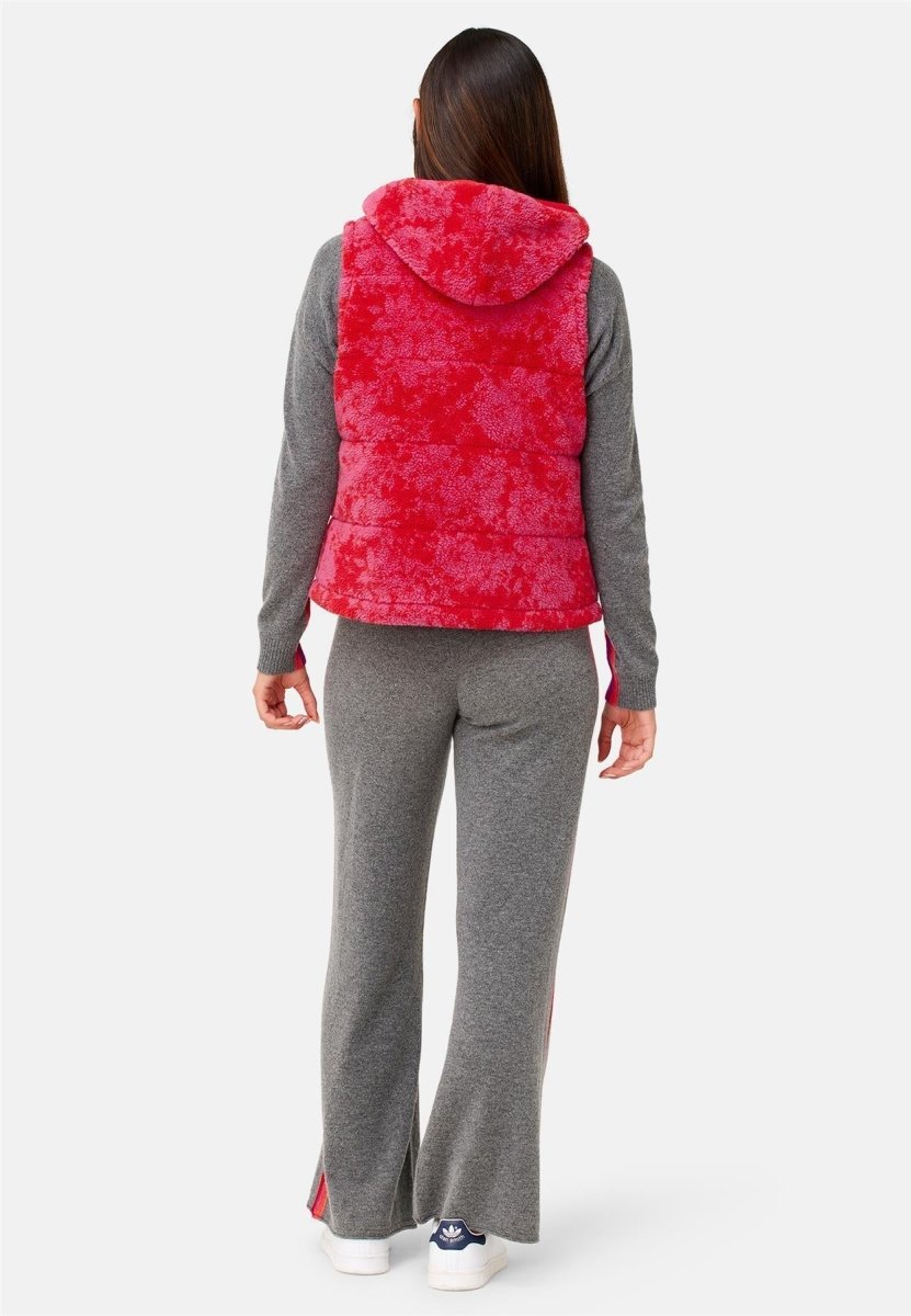 Krimson Klover - Bella Hoody Vest Weste Damen - pink bloom - KK-F24208-699-XS - Sportbrands24