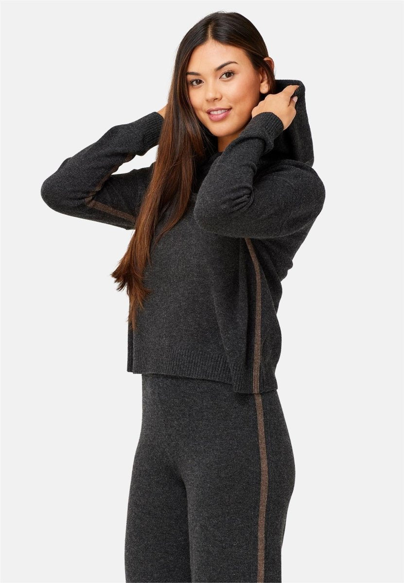 Krimson Klover - Après Hoodie Pullover Damen - graphite - KK-F24403-013-XS - Sportbrands24