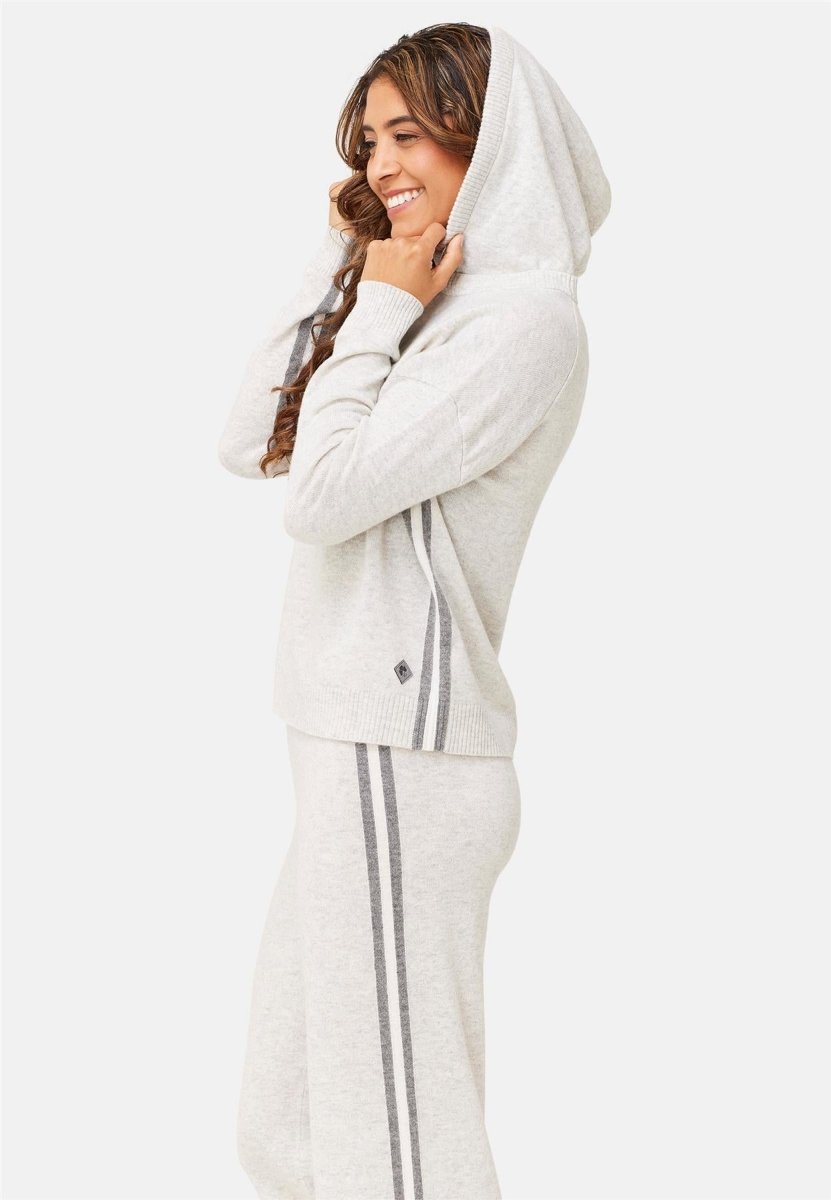 Krimson Klover - Après Hoodie Pullover Damen - h. silver - KK-F24403-050-XS - Sportbrands24