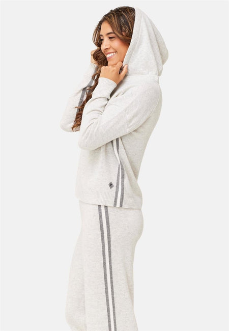Krimson Klover - Après Hoodie Pullover Damen - h. silver - KK-F24403-050-XS - Sportbrands24