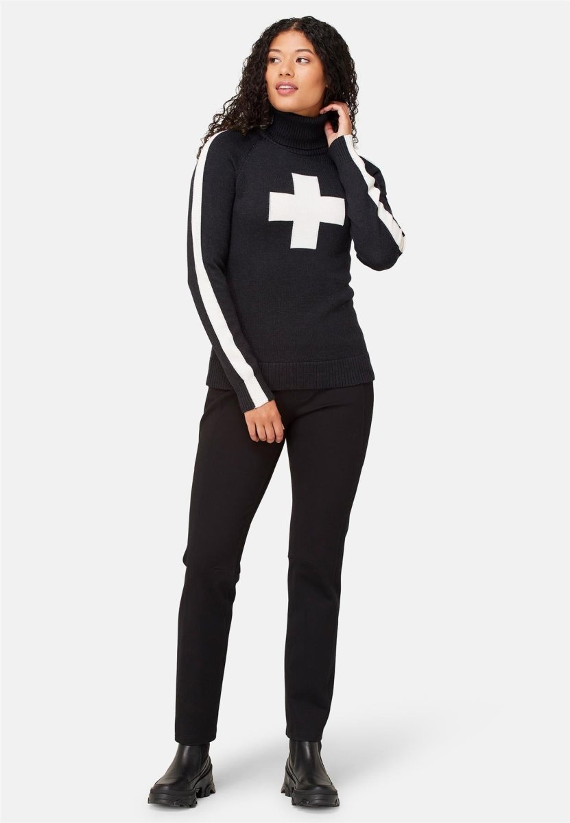 Krimson Klover - Geneva Turtleneck Pullover Damen - h. black - KK-F24702-006-XS - Sportbrands24