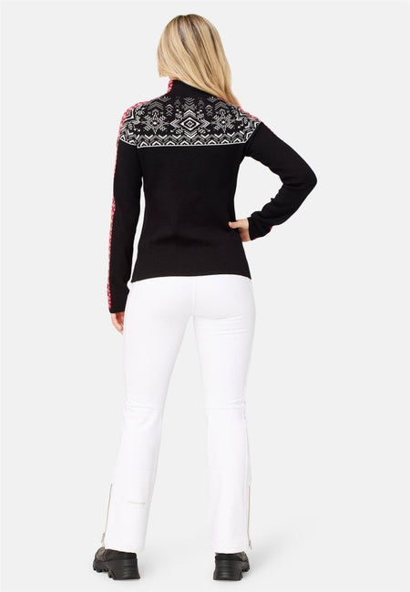 Krimson Klover - Summit Zip Neck Pullover Damen - black - KK-F24709-001-XS - Sportbrands24