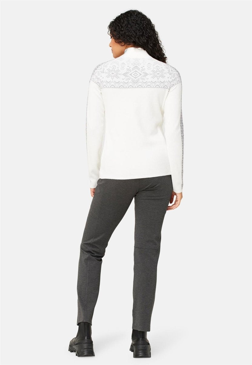 Krimson Klover - Summit Zip Neck Pullover Damen - snow - KK-F24709-101-XS - Sportbrands24