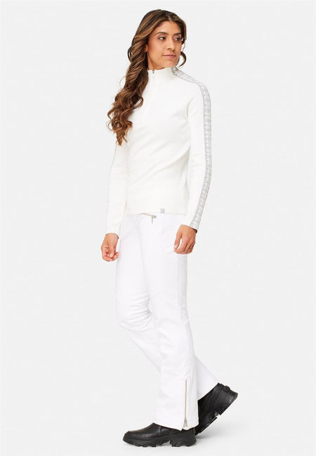 Krimson Klover - Slalom Zip Neck Pullover Damen - snow - KK-F24714-101-XS - Sportbrands24