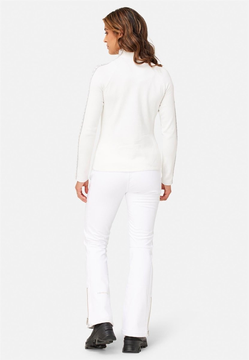 Krimson Klover - Slalom Zip Neck Pullover Damen - snow - KK-F24714-101-XS - Sportbrands24