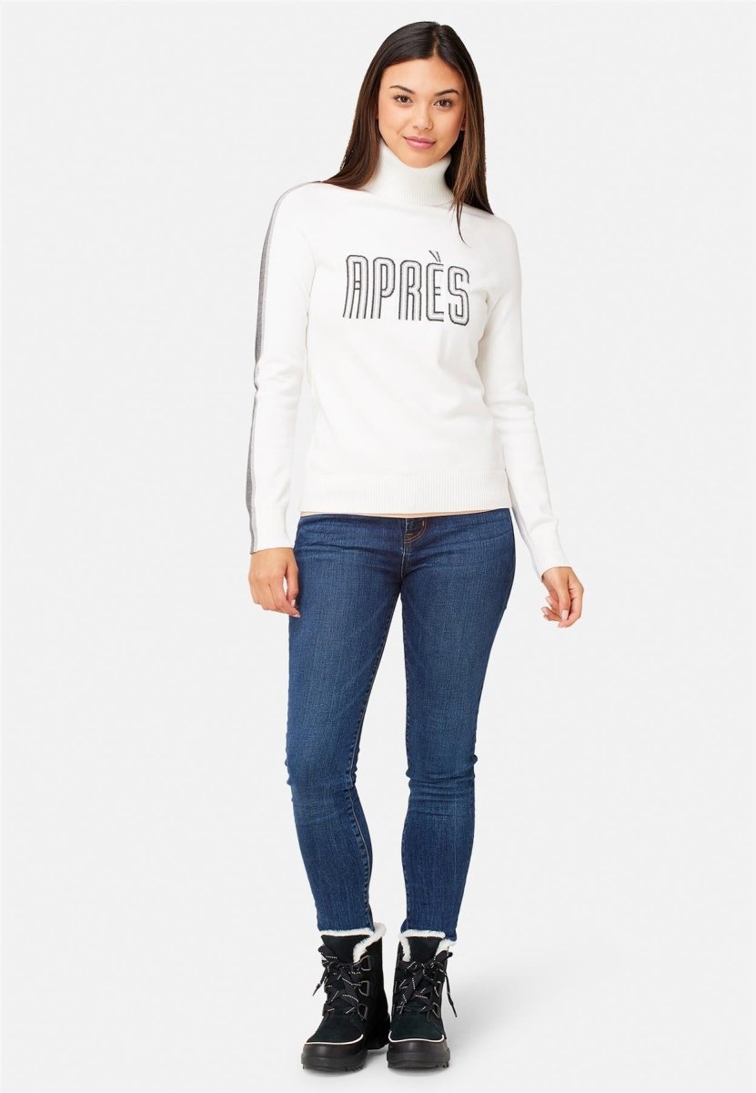 Krimson Klover - Annika Turtleneck Pullover Damen - snow - KK-F24720-101-XS - Sportbrands24