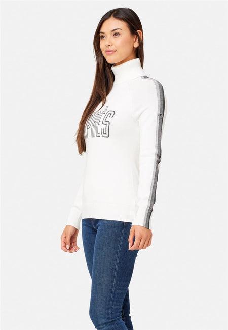 Krimson Klover - Annika Turtleneck Pullover Damen - snow - KK-F24720-101-XS - Sportbrands24