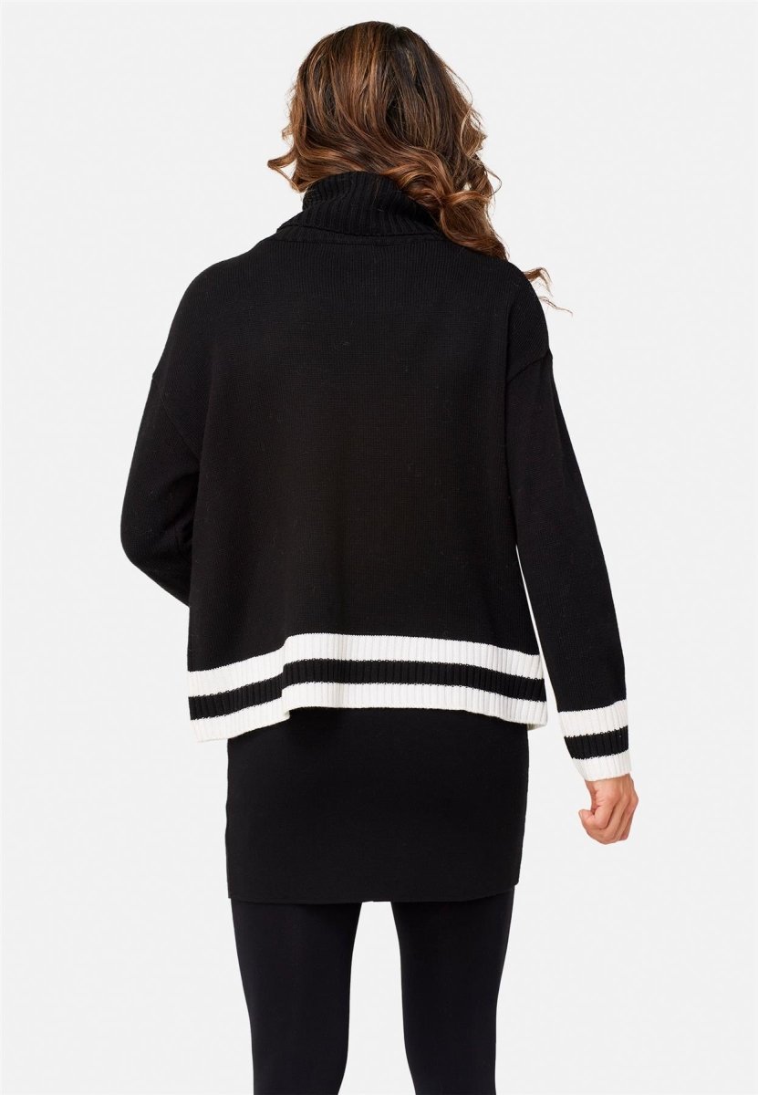 Krimson Klover - Altitude Turtleneck Rollkragenpullovern Damen - black - KK-F24728-001-XS - Sportbrands24