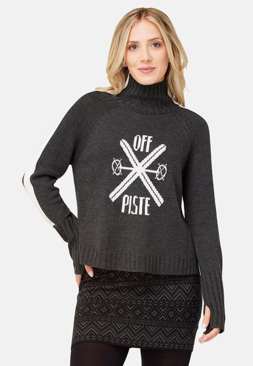 Krimson Klover - Off Piste Pullover Damen - h. charcoal - KK-F24729-011-XS - Sportbrands24