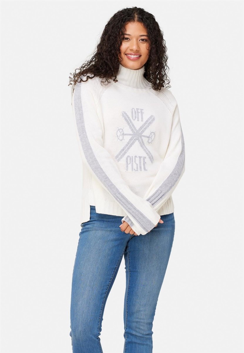 Krimson Klover - Off Piste Pullover Damen - snow - KK-F24729-101-XS - Sportbrands24