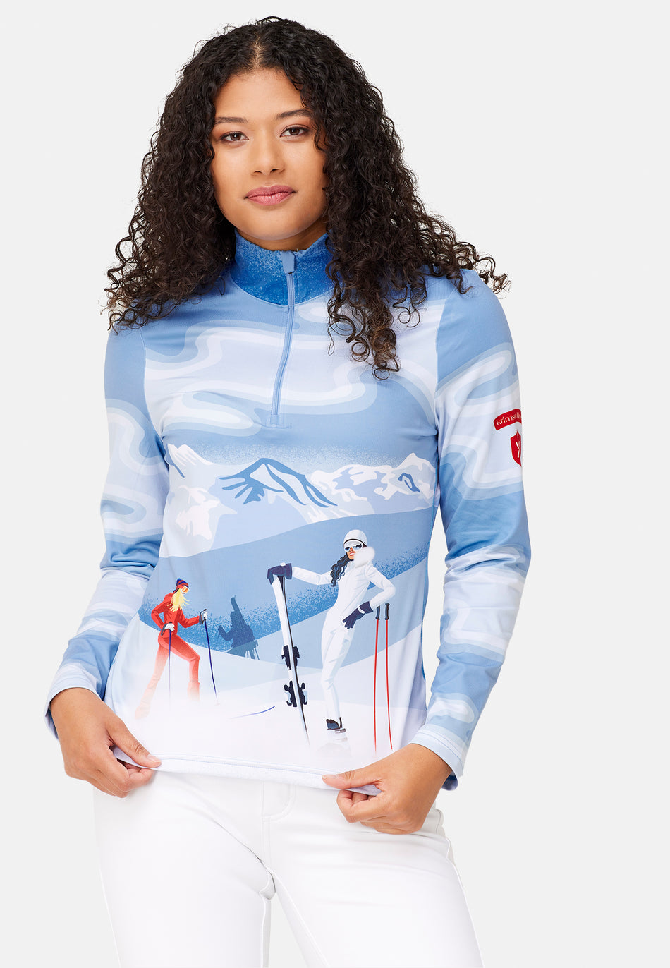 Krimson Klover - Mountain Guides Top Baselayer - Top Damen - blues - KK - F24811 - 920 - XS - Sportbrands24