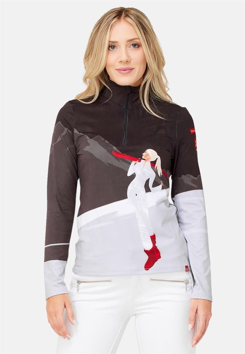 Krimson Klover - Let's Dance Top Baselayer - Top Damen - black - KK-F24814-947-L - Sportbrands24