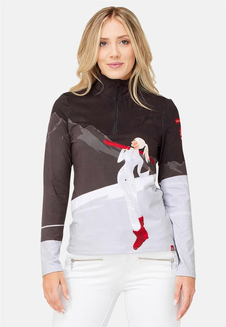 Krimson Klover - Let's Dance Top Baselayer - Top Damen - black - KK-F24814-947-XS - Sportbrands24