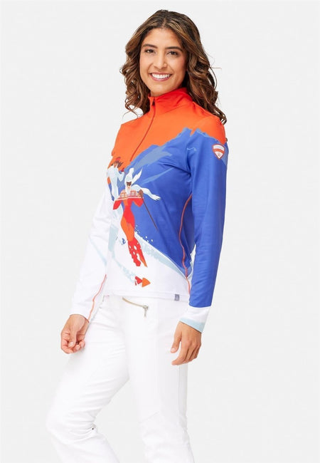 Krimson Klover - Freeriders Baselayer - Top Damen - flame - KK-F24816-948-XS - Sportbrands24