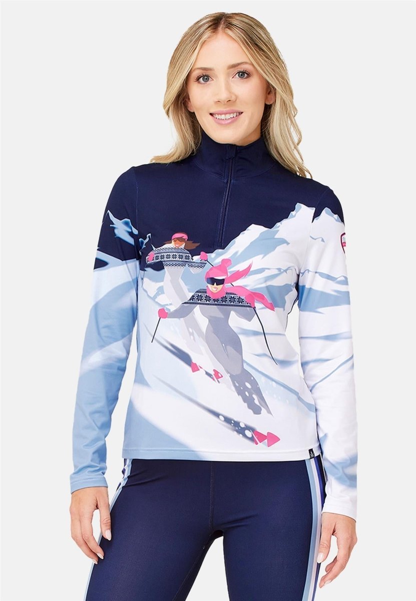 Krimson Klover - Freeriders Baselayer - Top Damen - navy - KK-F24816-956-XS - Sportbrands24