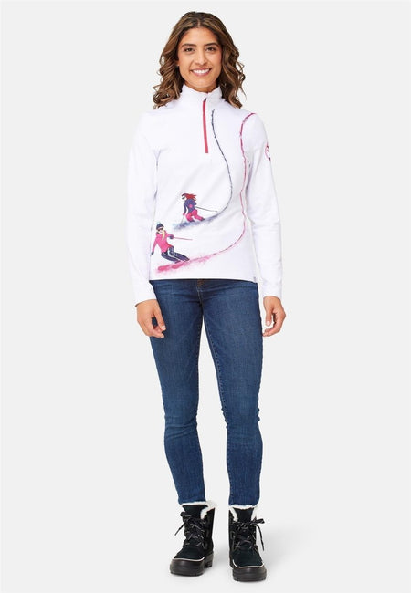 Krimson Klover - Ski Lightning Top Baselayer - Top Damen - white - KK-F24819-951-XS - Sportbrands24