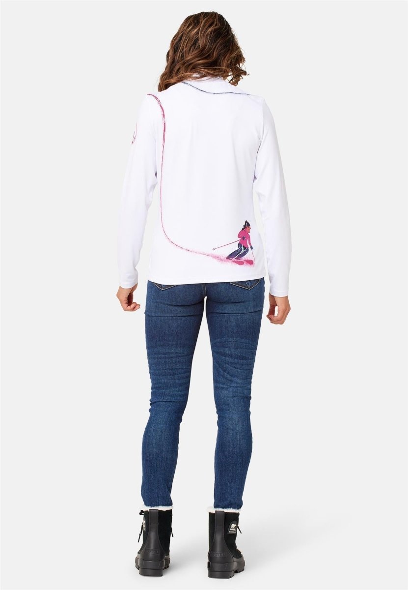 Krimson Klover - Ski Lightning Top Baselayer - Top Damen - white - KK-F24819-951-XS - Sportbrands24