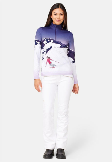 Krimson Klover - First Tracks Baselayer - Top Damen - blackberry - KK-F24820-921-XS - Sportbrands24