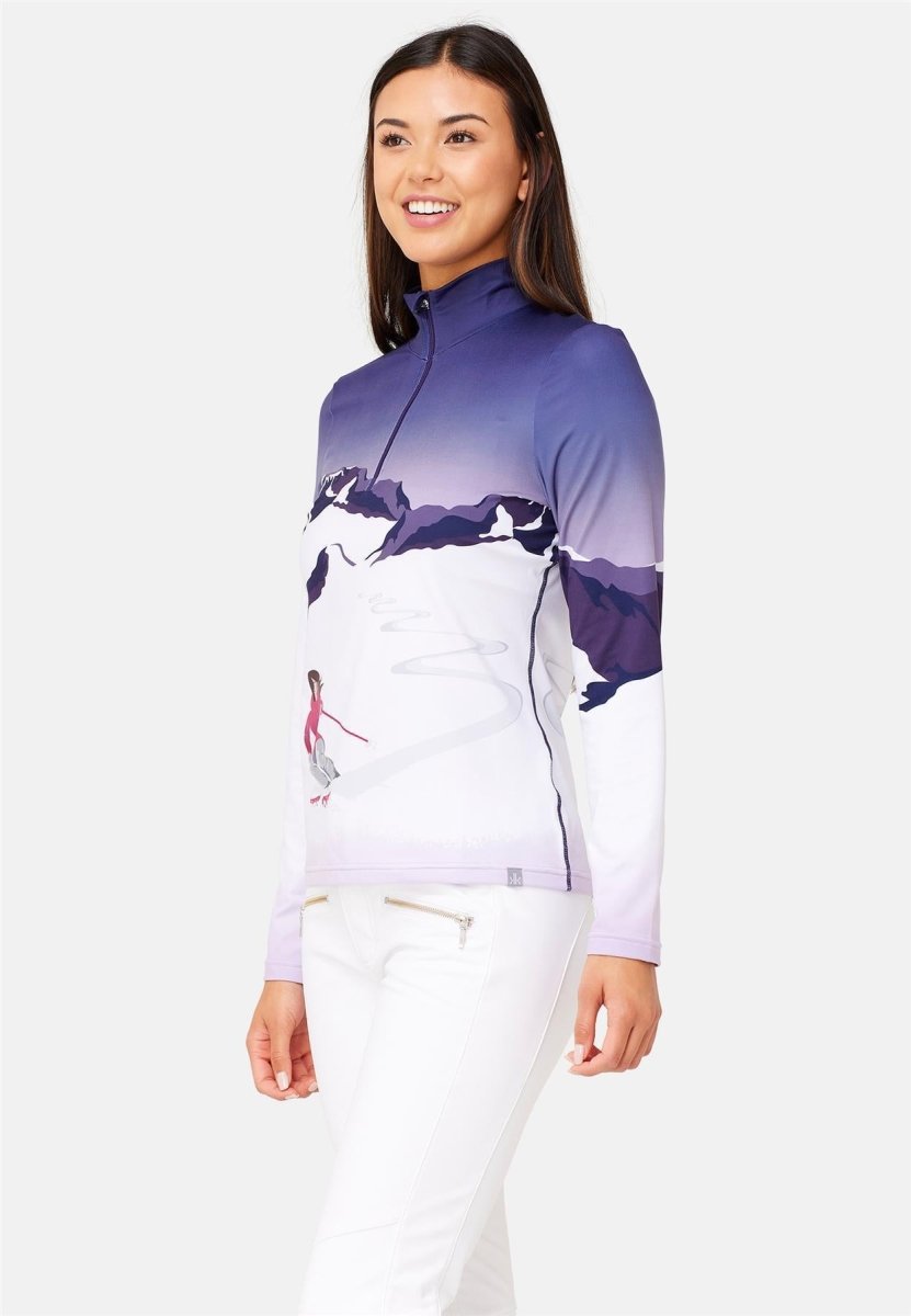Krimson Klover - First Tracks Baselayer - Top Damen - blackberry - KK-F24820-921-XS - Sportbrands24