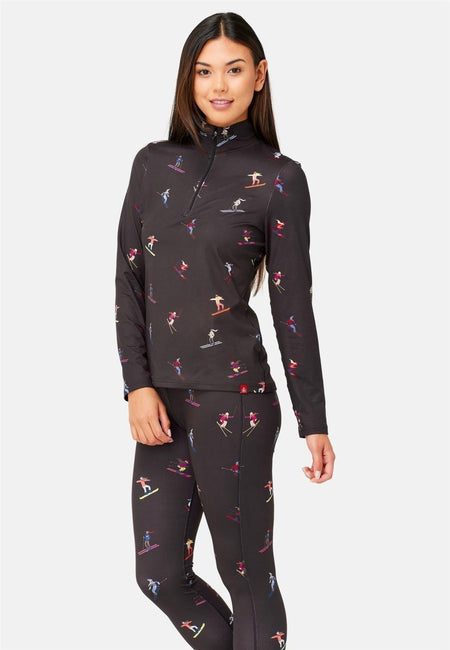 Krimson Klover - Multi Skiers Baselayer - Top Damen - black - KK-F24822-916-XS - Sportbrands24