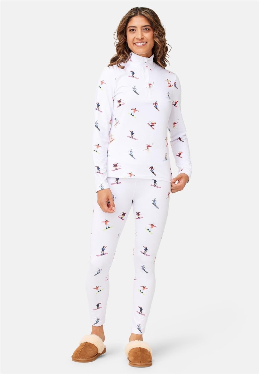 Krimson Klover - Multi Skiers Baselayer - Legging Damen - white - KK-F24842-986-XS - Sportbrands24