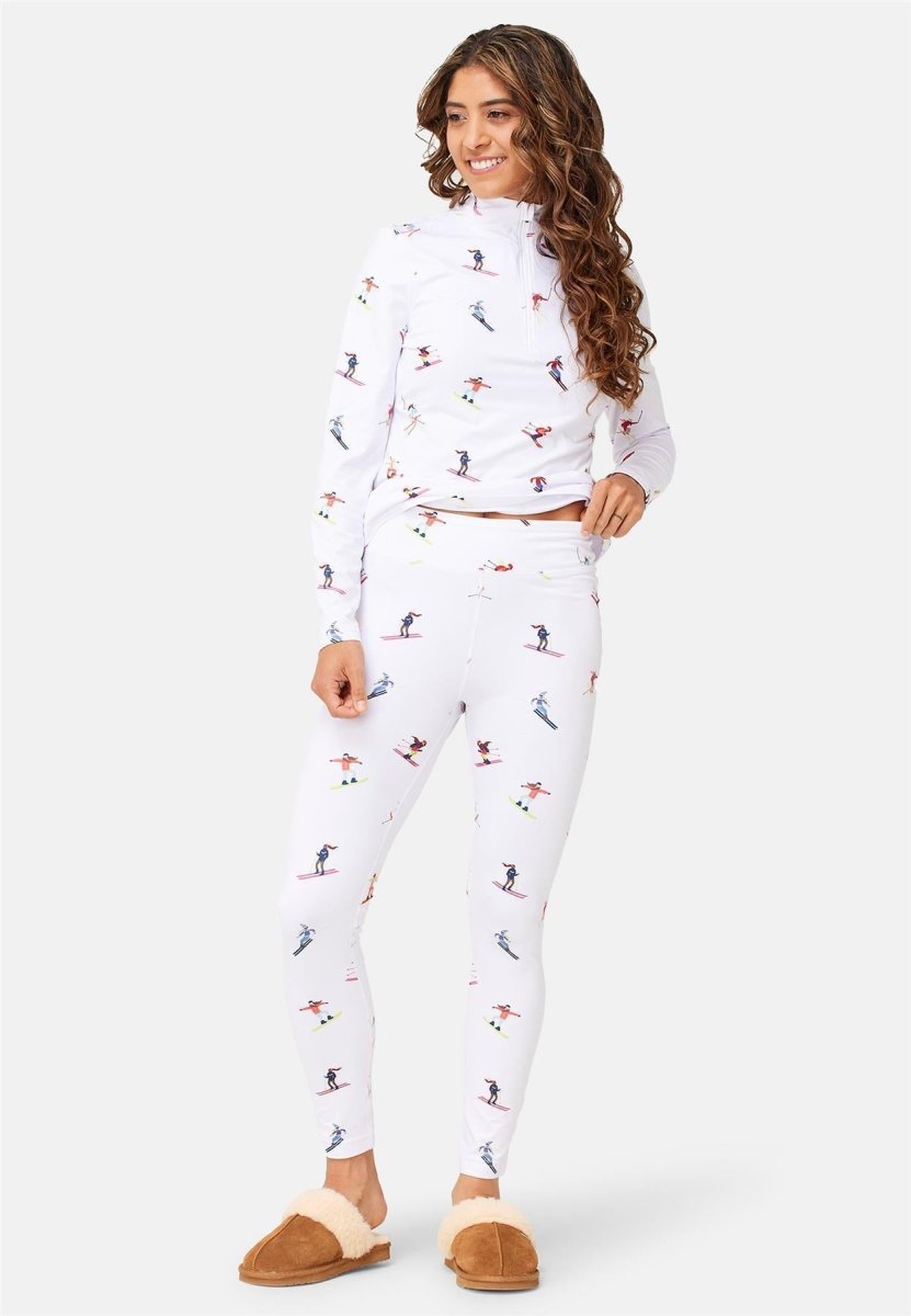 Krimson Klover - Multi Skiers Baselayer - Legging Damen - white - KK-F24842-986-XS - Sportbrands24