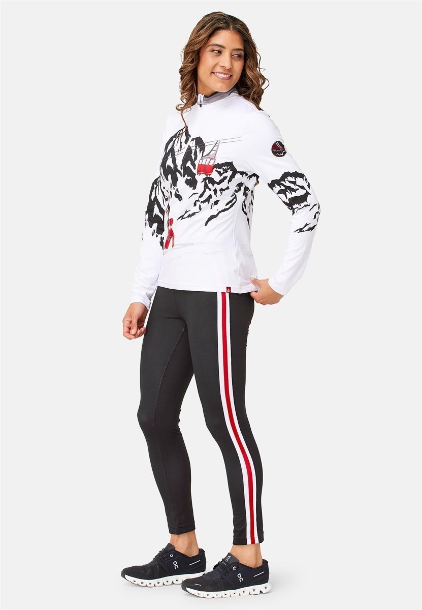 Krimson Klover - Gondola Top Baselayer - Top Damen - white - KK-F24823-937-XS - Sportbrands24