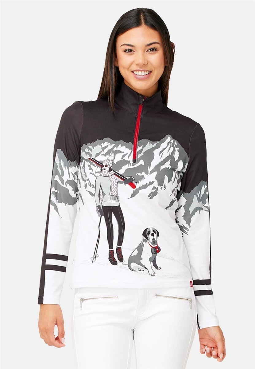 Krimson Klover - Bernie Baselayer - Top Damen - black - KK-F24826-938-S - Sportbrands24