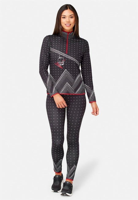 Krimson Klover - Adrenaline Top Baselayer - Top Damen - black - KK-F24827-958-XS - Sportbrands24