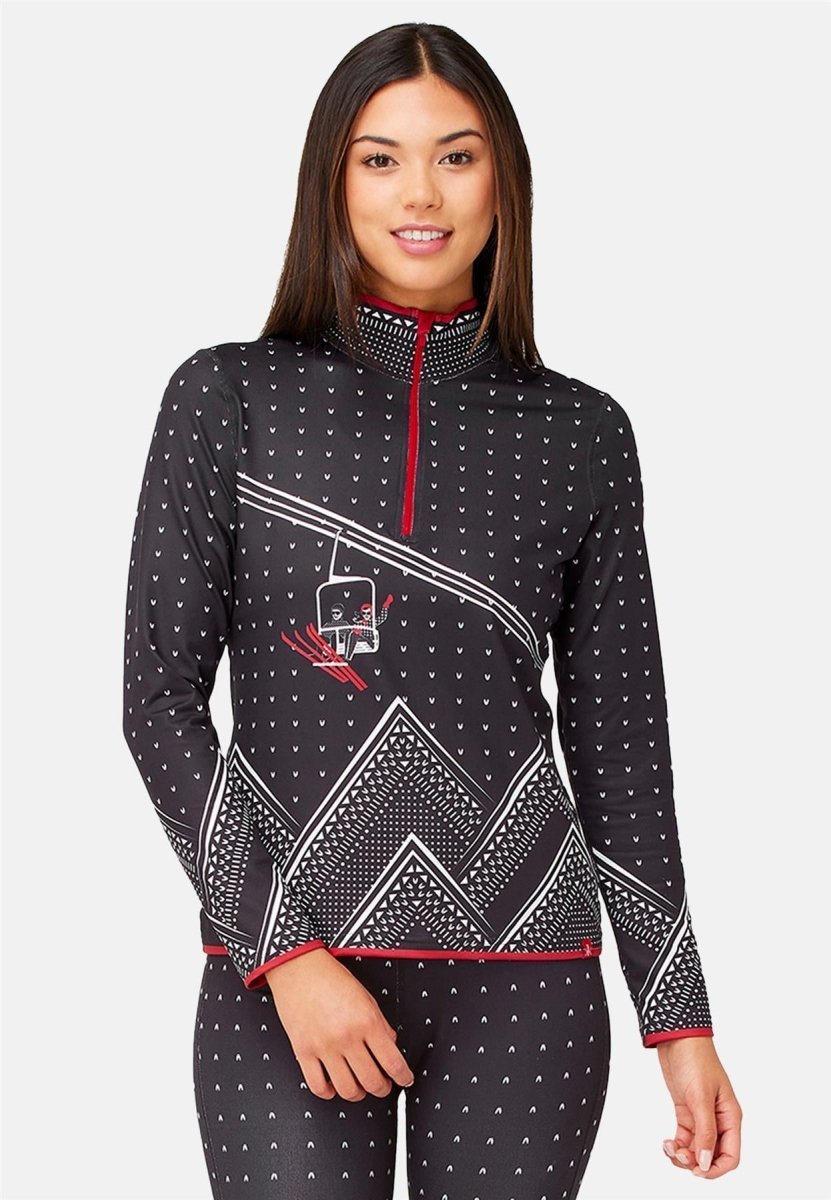 Krimson Klover - Adrenaline Top Baselayer - Top Damen - black - KK-F24827-958-M - Sportbrands24