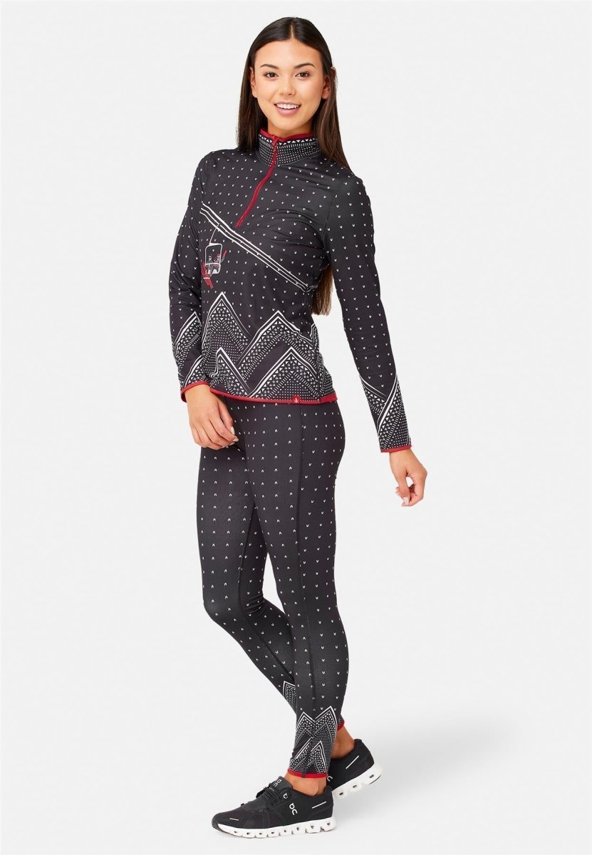 Krimson Klover - Adrenaline Top Baselayer - Top Damen - black - KK-F24827-958-XS - Sportbrands24