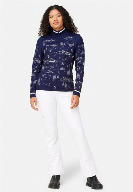 Krimson Klover - Drifter Baselayer - Top Damen - navy - KK-F24828-463-XS - Sportbrands24