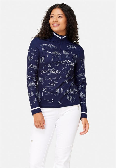 Krimson Klover - Drifter Baselayer - Top Damen - navy - KK-F24828-463-L - Sportbrands24