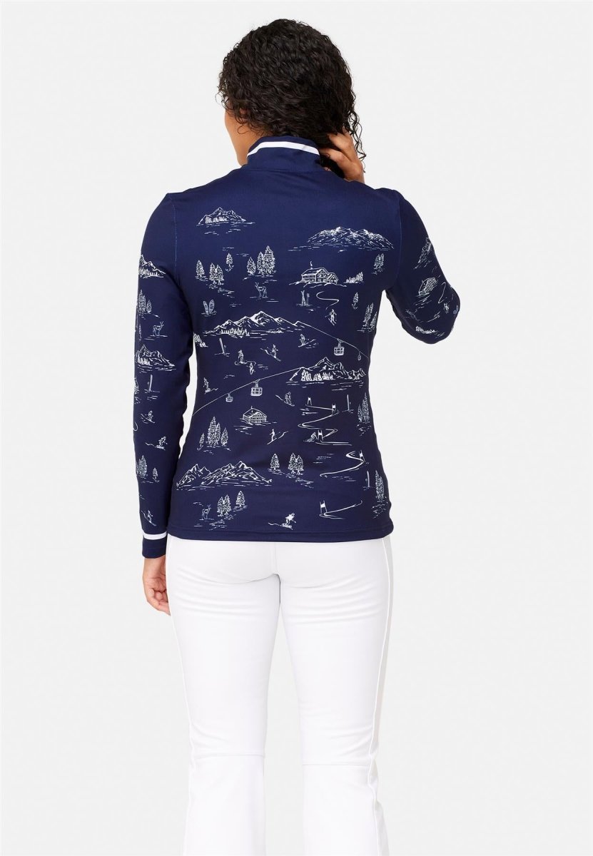 Krimson Klover - Drifter Baselayer - Top Damen - navy - KK-F24828-463-XS - Sportbrands24