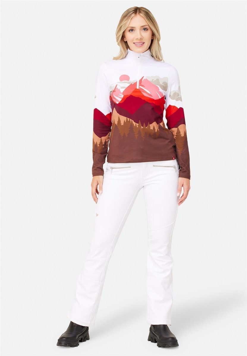 Krimson Klover - Wind River Baselayer - Top Damen - pecan - KK-F24832-925-XS - Sportbrands24