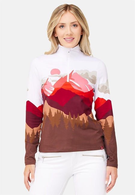 Krimson Klover - Wind River Baselayer - Top Damen - pecan - KK-F24832-925-XS - Sportbrands24