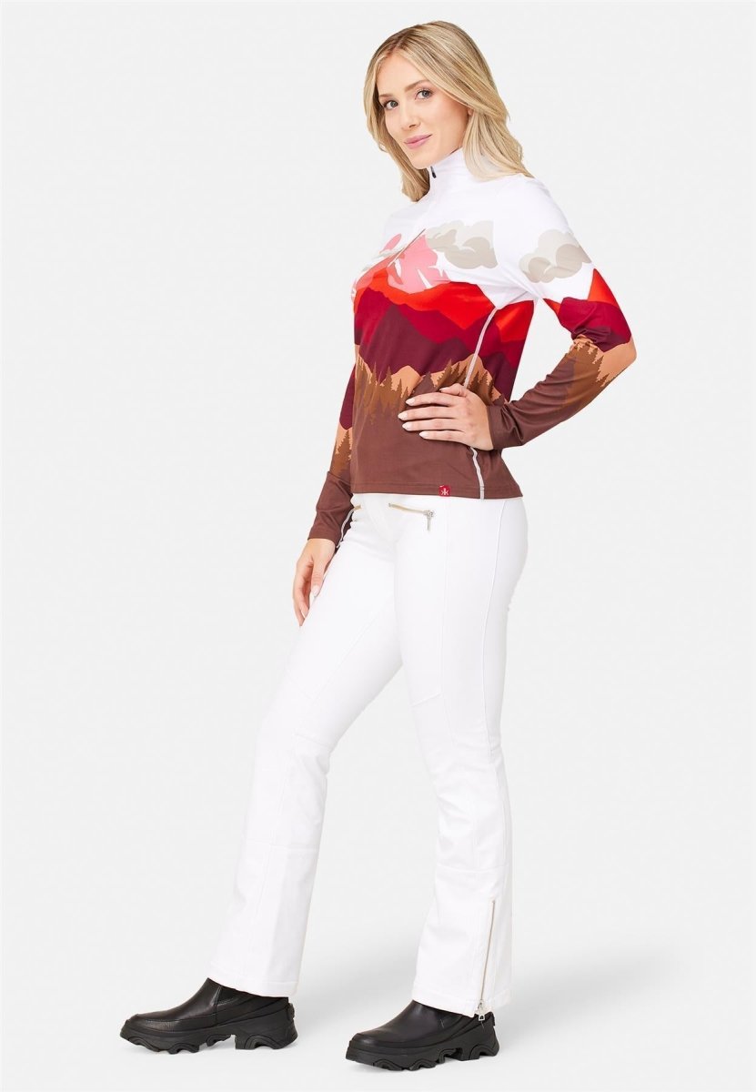 Krimson Klover - Wind River Baselayer - Top Damen - pecan - KK-F24832-925-XS - Sportbrands24